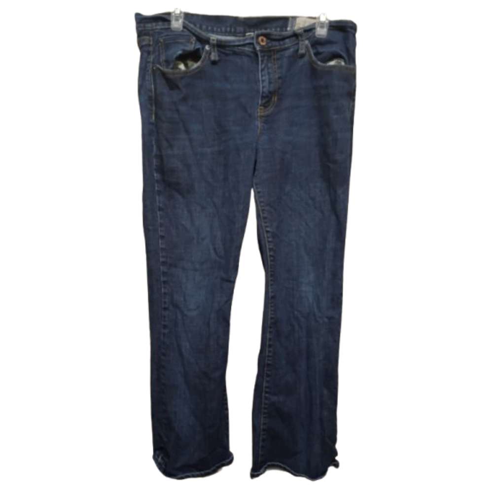 GAP Women's Size 12 Boot Cut Jeans - Dark Blue